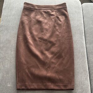 Tommy Hilfiger Chocolate Pencil Skirt